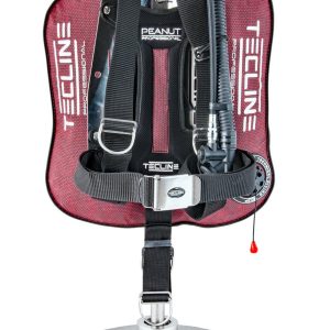 Tecline Peanut 16 Dir Professional  (vztlak.16kg/35lbs) – červený Kevlar