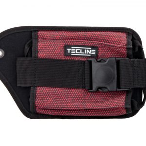 Tecline Kapsa Na Závaží Pravá Comfort – S Vnitřní Kapsou (max. 4kg) Se šroubem A Matkou červený Kevlar