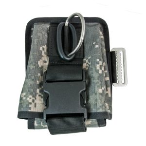 Tecline Kapsa Na Závaží Levá Comfort – S Vnitřní Kapsou (max. 4kg) D-kroužkem, Kamufláž