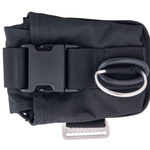 Tecline Měkká Kapsa Na Závaží Levá Comfort – S Vnitřní Kapsou (max. 4kg) D-kroužkem, černá