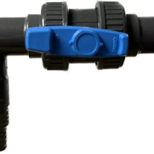 Poolservis Jednoventilový obtok pro 32 i 38mm hadici (solární ohřev, tepelné čerpadlo)