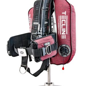 Tecline Peanut 16 Comfort Professional  (vztlak.21kg/46lbs) – červený Kevlar