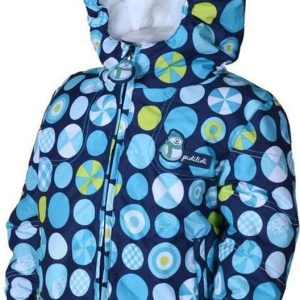 bunda zimní s kožíškem, Pidilidi, PD979, modrá – 80 | 1rok