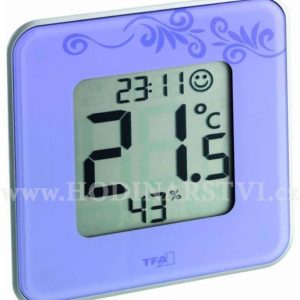 Teploměr s vlhkoměrem TFA 30.5021.11 STYLE