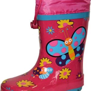 holínky dětské motýl, Pidilidi, PL54, růžová – 32