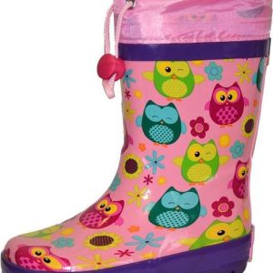 holínky dětské sovičky, Pidilidi, PL56, růžová – 32