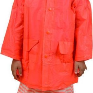 pláštěnka PVC neonová, Pidilidi, PL0065-17, oranžová – S