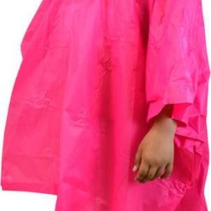 poncho PVC neonová, Pidilidi, PL0066-03, růžová – dětská
