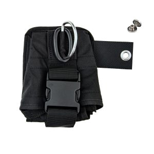 Tecline Měkká Kapsa Na Závaží Levá Comfort Měkká, Backplate – S Vnitřní Kapsou (max. 4kg) D-kroužkem, šroubem Matkou černá