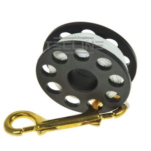 Tecline Cívka Se šňůrou A Mosaznou Karabinou Délka: 15 M