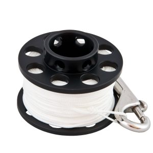 Tecline Cívka Cold Water Se šňůrou A Nerez Karabinou Délka: 30 M