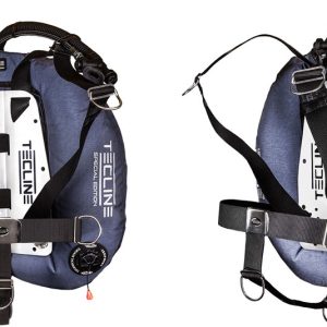 Tecline Donut 22 Special Edition Blue+ Backplate + Postroj Dir Bp Hliník