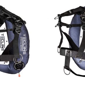 Tecline Donut 22 Special Edition Blue + Backplate Postroj Comfort Bp Hliník