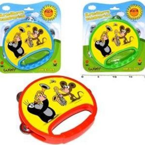 Tamburina Krtek 18 cm, WIKY, 170913