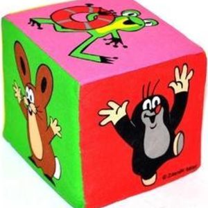 Kostka textilní Krtek, WIKY, 170915