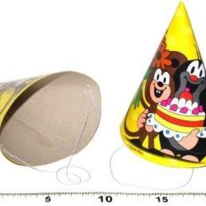Párty čepička Krtek a kamarádi 6 ks, 15 cm, WIKY, 171003