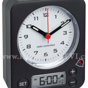 Analogový budík s rádiově řízeným časem TFA 60.1511.01.05 COMBO