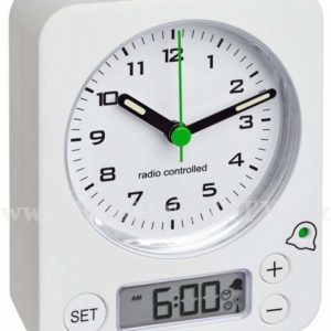 Analogový budík s rádiově řízeným časem TFA 60.1511.02.04 COMBO
