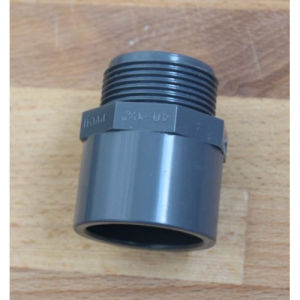 Vagnerpool Nipl – přechodka PVC 50/40 mm lepení/ vnější závit 1 a 1/4" (5/4")