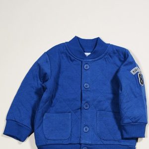 mikina dětská s kapucí, Sobe, 15KENHRK599, modrá – 92 | 2roky