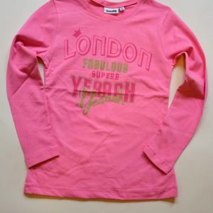 tričko dívčí s dlouhým rukávem, Wendee, ozfb102506-2, růžová – 152 | 12let