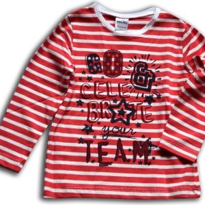 tričko dívčí, dlouhý rukáv, Wendee, ozfb102487-0, červená – 98 | 3roky