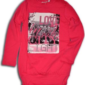 tričko dívčí, dlouhý rukáv, Wendee, OZFB39210-1, růžová – 98 | 3roky