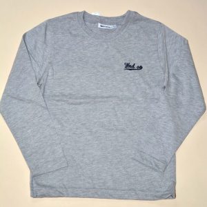 tričko chlapecké s dlouhým rukávem, Wendee, ozfb101621-1, šedá – 98 | 3roky