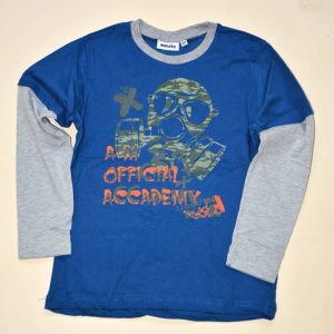 tričko chlapecké s dlouhým rukávem, Wendee, ozfb101639-1, modrá – 98 | 3roky