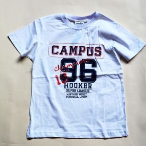 tričko s krátkým rukávem, Wendee, OZ101589-1, bílá – 98 | 3roky