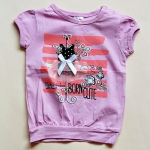 tričko s krátkým rukávem, Wendee, OZ102410-0, růžová – 98 | 3roky