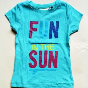 tričko s krátkým rukávem, Wendee, OZ102426-1, tyrkysová – 98 | 3roky