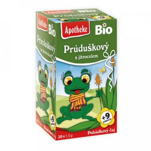 Apotheke Pohádkový čaj Bio Průduškový s jitrocelem 20×1,5g