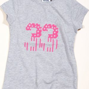 triko dívčí bez rukávů, Wendee, OZ102457-1, šedá – 98 | 3roky