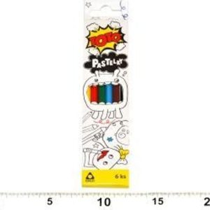 Pastelky 6 ks, triangle, TOTO, 811035