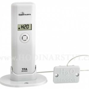 Bezdrátové čidlo teploty a vlhkosti s detekcí vody TFA 30.3305.02 pro WEATHERHUB