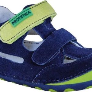 chlapecké boty Barefoot FLIP DENIM, Protetika, modrá – 19