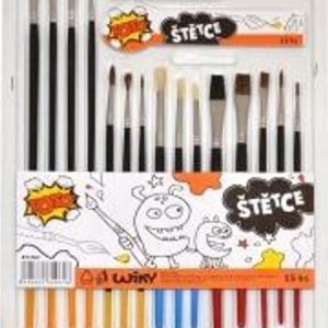 Sada štětců 15 ks, TOTO, 831402