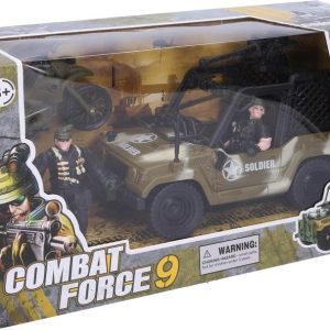 Vojenský set s jeepem, Wiky, W001906