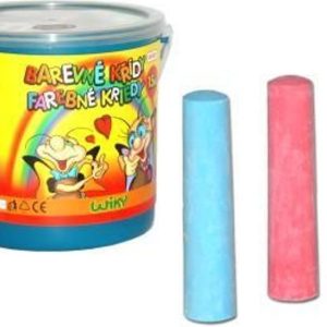 Křídy barevné 15 ks, WIKY, 881608