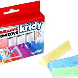 Křídy chodníkové 6ks, WIKY, 881612