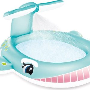 Dětský bazén velryba s rozstřikováním, INTEX, W002176