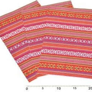 Látková dekorace 10 ks, A4, WIKY, 884086