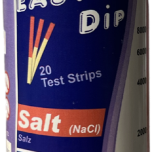 Vagnerpool Testovací proužky na sůl – 20ks – Tester na měření soli v bazénu