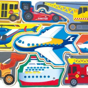 Skládačka doprava 9 ks, PLAYGO, W100456