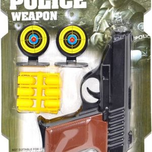 Pistole – set se 2 terči, Wiky, W110983