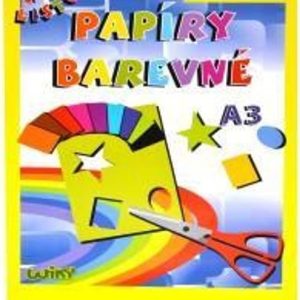 Papíry barevné W A3, 10 listů, 180g, WIKY, 886465
