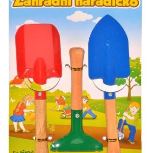 Kovové zahradní nářadí pro děti 3 ks, Wiky, W116659