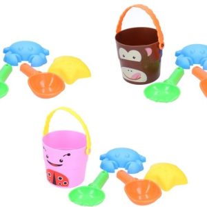 Sada na písek 5 ks – zvířátko, 8 cm, 3 druhy, Wiky, W117196