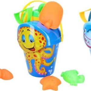 Sada na písek 7 ks, 22 cm, 3 druhy, Wiky, W117197